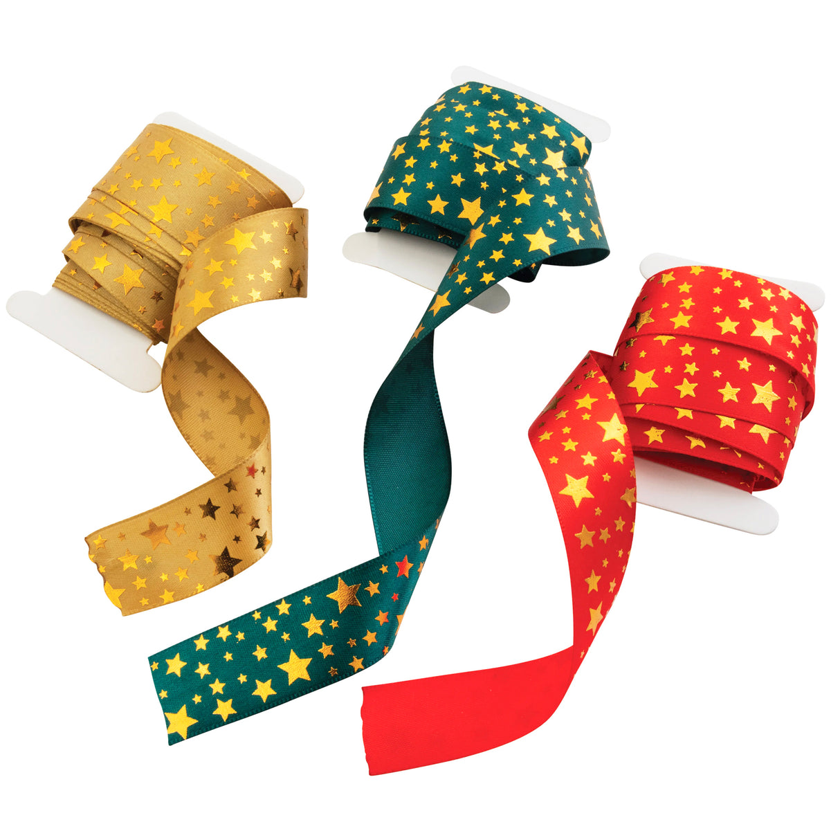Christmas Star Ribbon Pack of 6 - Zart