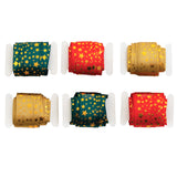 Christmas Star Ribbon Pack of 6 - Zart