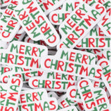 Merry Christmas EVA Foam Stickers Pack of 100 - Zart