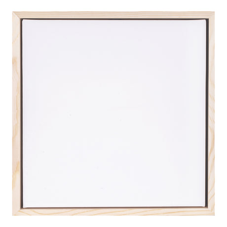 Floating Wooden Box Watercolour Canvas 20.3 x 20.3cm