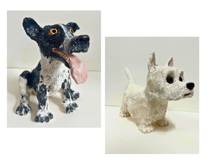 Saturday Studio: Characterful Cat and Dog Sculptures