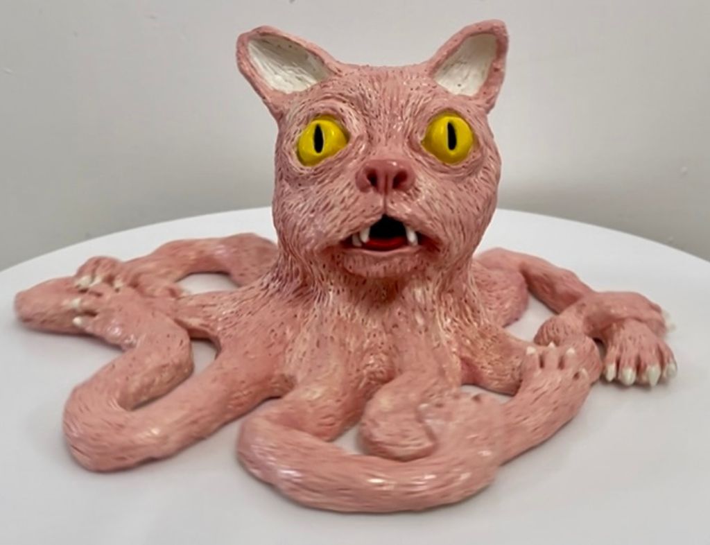 Saturday Studio: Characterful Cat and Dog Sculptures