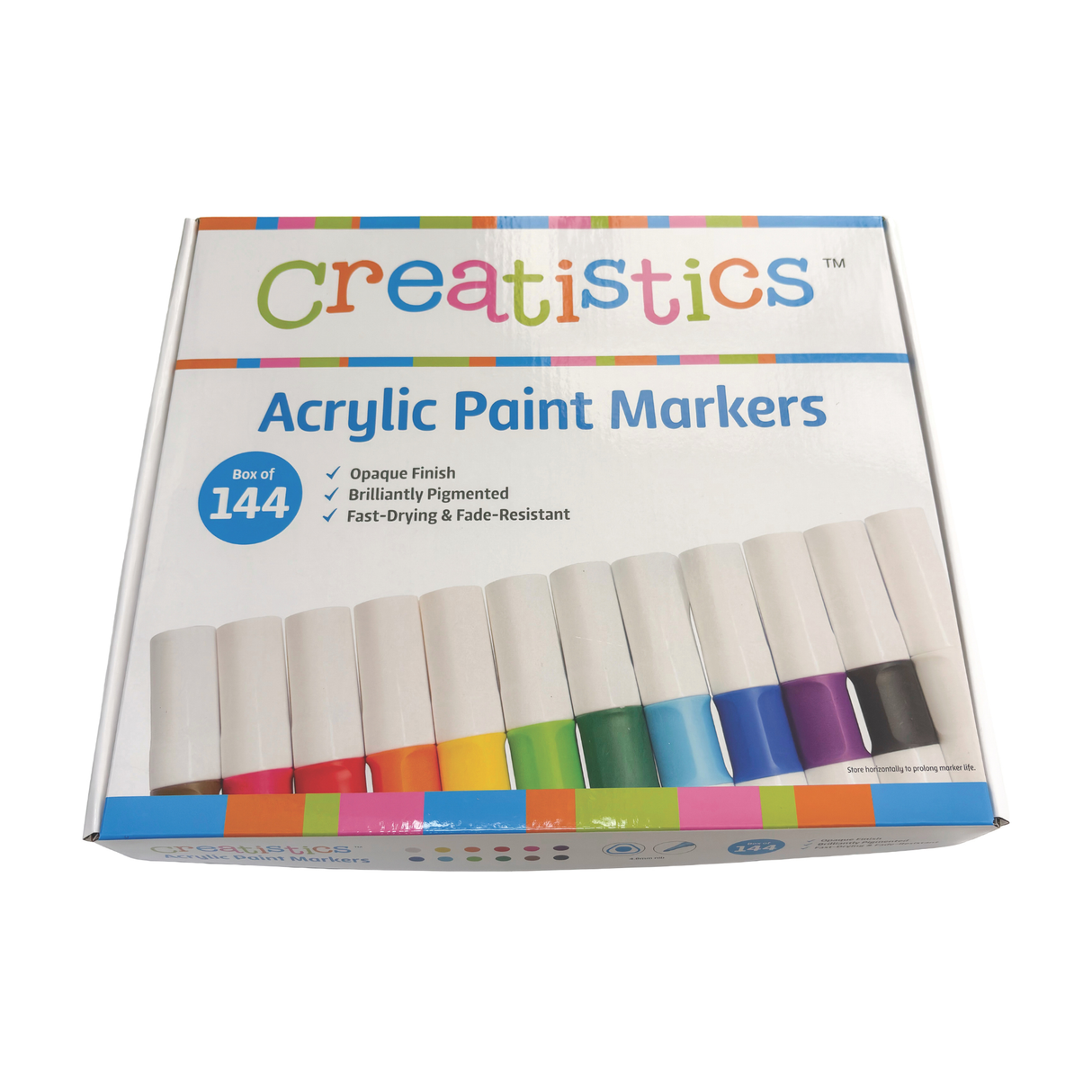 Creatistics Acrylic Markers Box of 144
