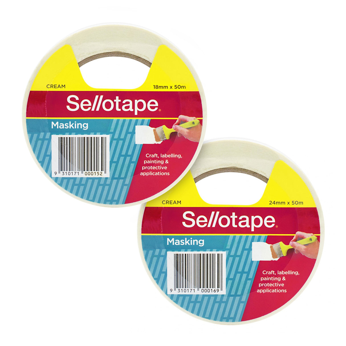 Sellotape Masking Tape Each - Zart
