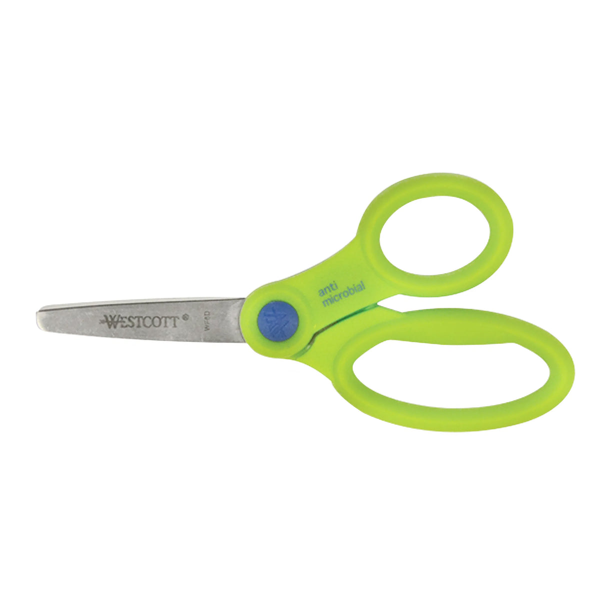 Westcott Scissors Blunt Tip Stainless Steel Green 12.7cm - Zart