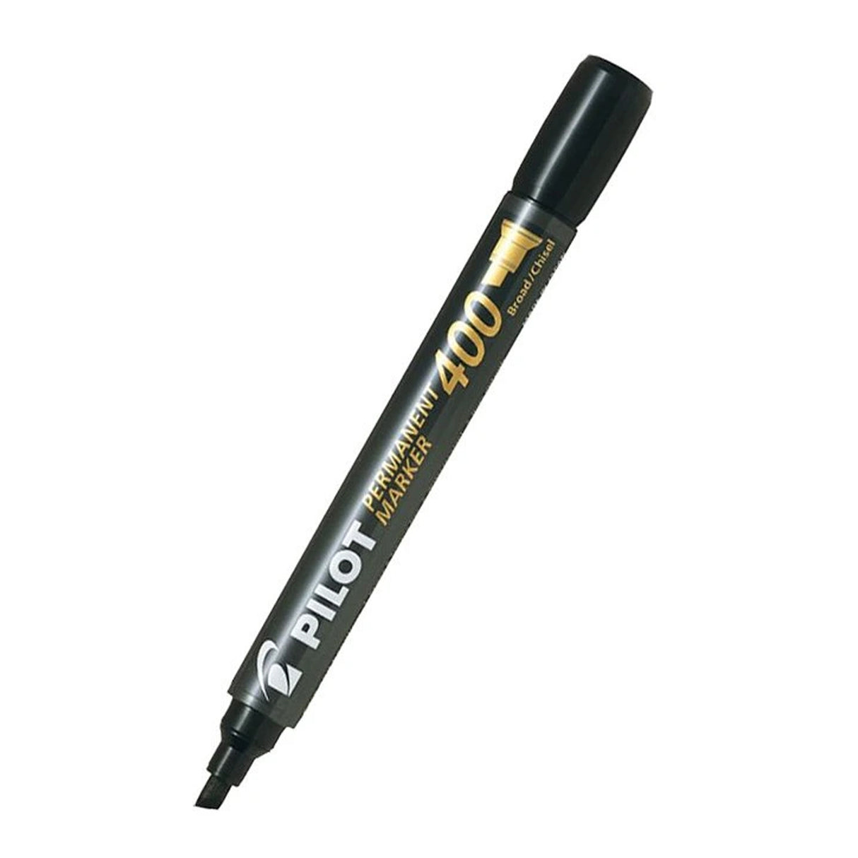 Pilot Permanent Marker 400 Chisel Tip Black - Zart