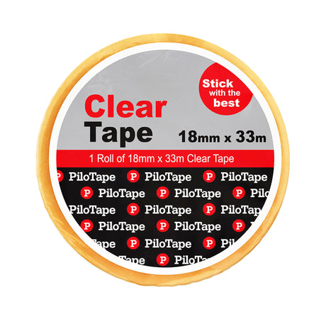 General Purpose Clear Sticky Tape 18mm x 33m - Zart