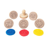 EC Wooden Dough Stamps Pack of 6 - Zart