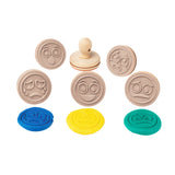 EC Wooden Dough Stamps Pack of 6 - Zart