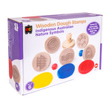 EC Wooden Dough Stamps Pack of 6 (Indigenous Australian) - Zart