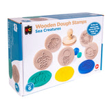 EC Wooden Dough Stamps Pack of 6 - Zart