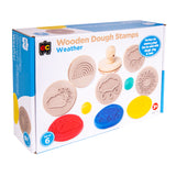 EC Wooden Dough Stamps Pack of 6 - Zart