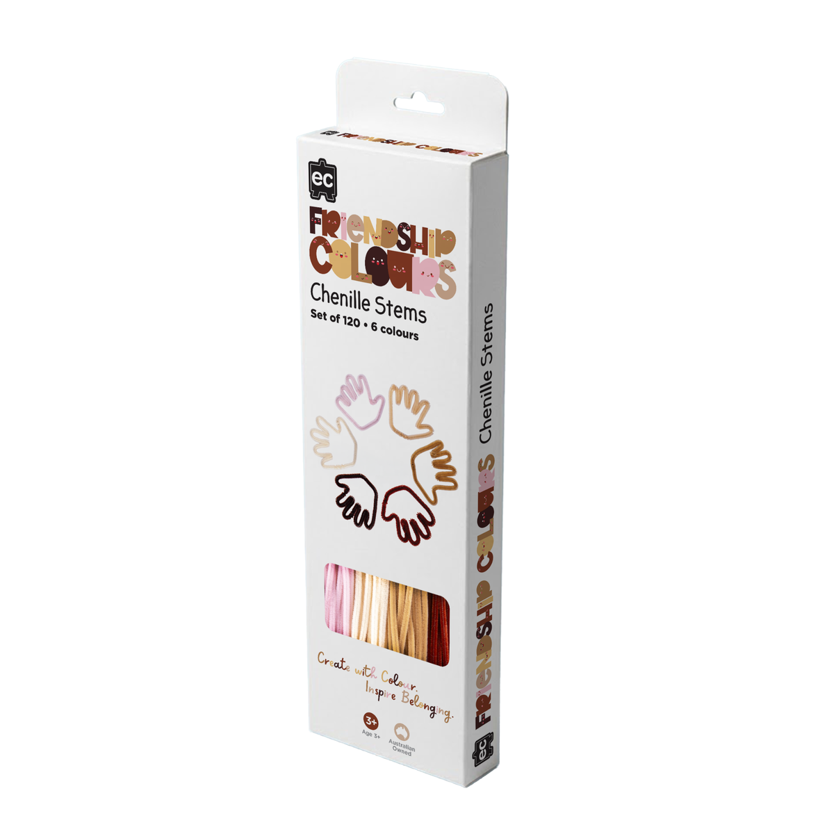 Friendship Colour Chenille Stem Pack of 120