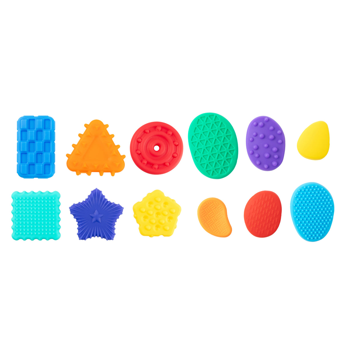 Sensory Sprouts Textured Calming Shapes & Stones Set of 12 - Zart