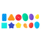 Sensory Sprouts Textured Calming Shapes & Stones Set of 12 - Zart