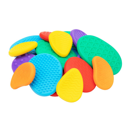 Sensory Sprouts Textured Calming Stones Set of 18 - Zart