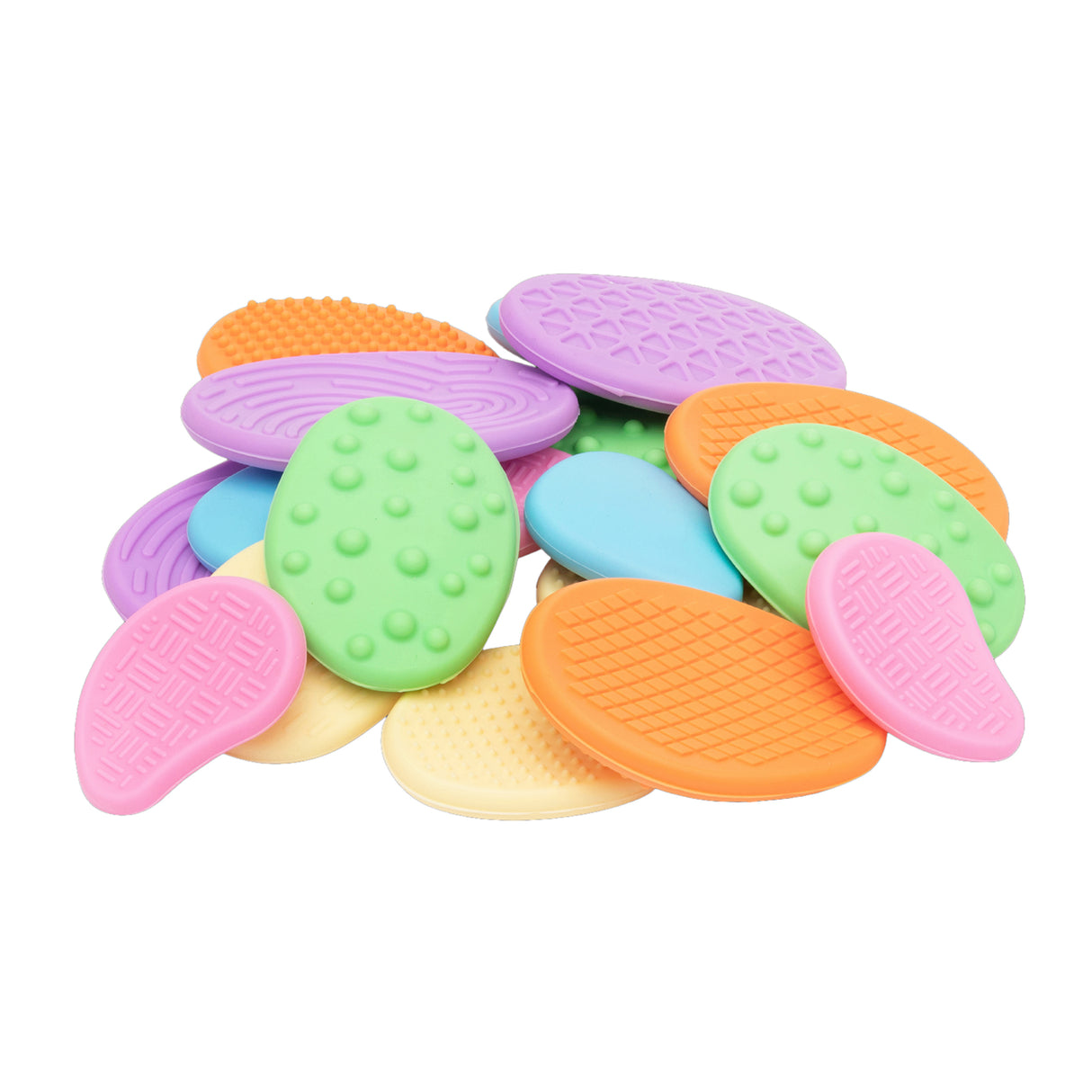 Sensory Sprouts Textured Calming Stones Set of 18 - Zart