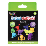 Sensory Sprouts Suction Monsters Pack of 9 - Zart