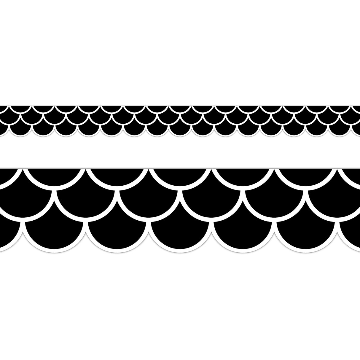 Scallop Border 90cm x 7cm Pack of 12 - Zart