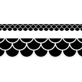 Scallop Border 90cm x 7cm Pack of 12 - Zart