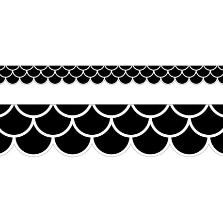 Scallop Border 90cm x 7cm Pack of 12 - Zart
