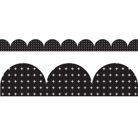 Patterned Scalloped Border - Roll - Zart