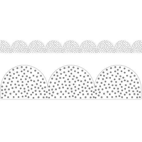 Patterned Scalloped Border - Roll - Zart
