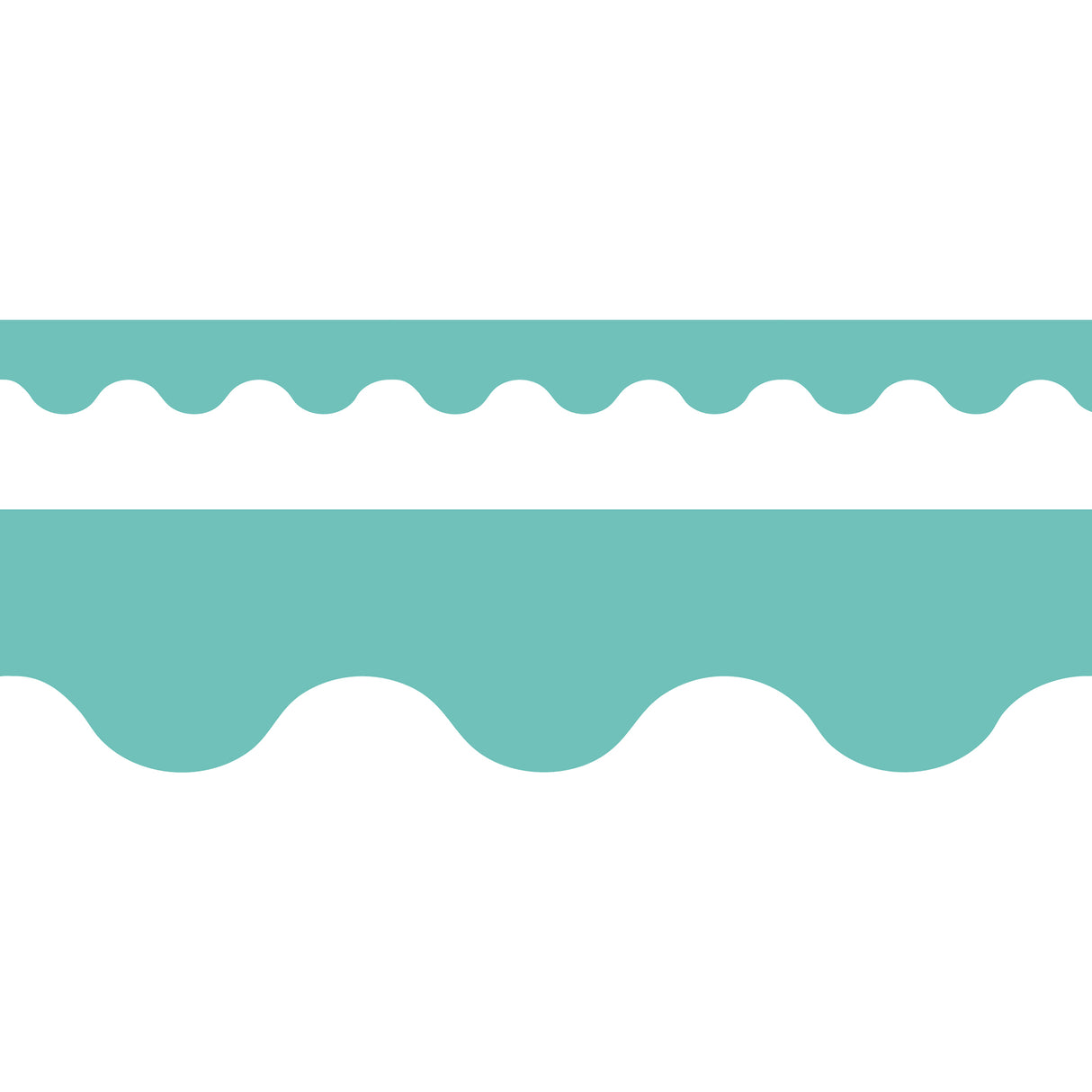 Patterned Scalloped Border - Roll - Zart