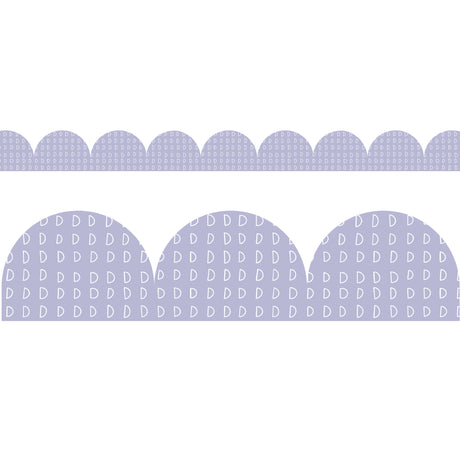 Patterned Scalloped Border - Roll - Zart