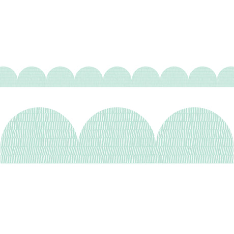 Patterned Scalloped Border - Roll - Zart