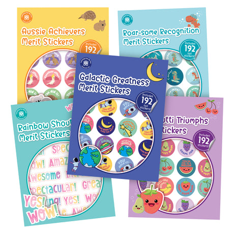 Merit Sticker Books - Zart