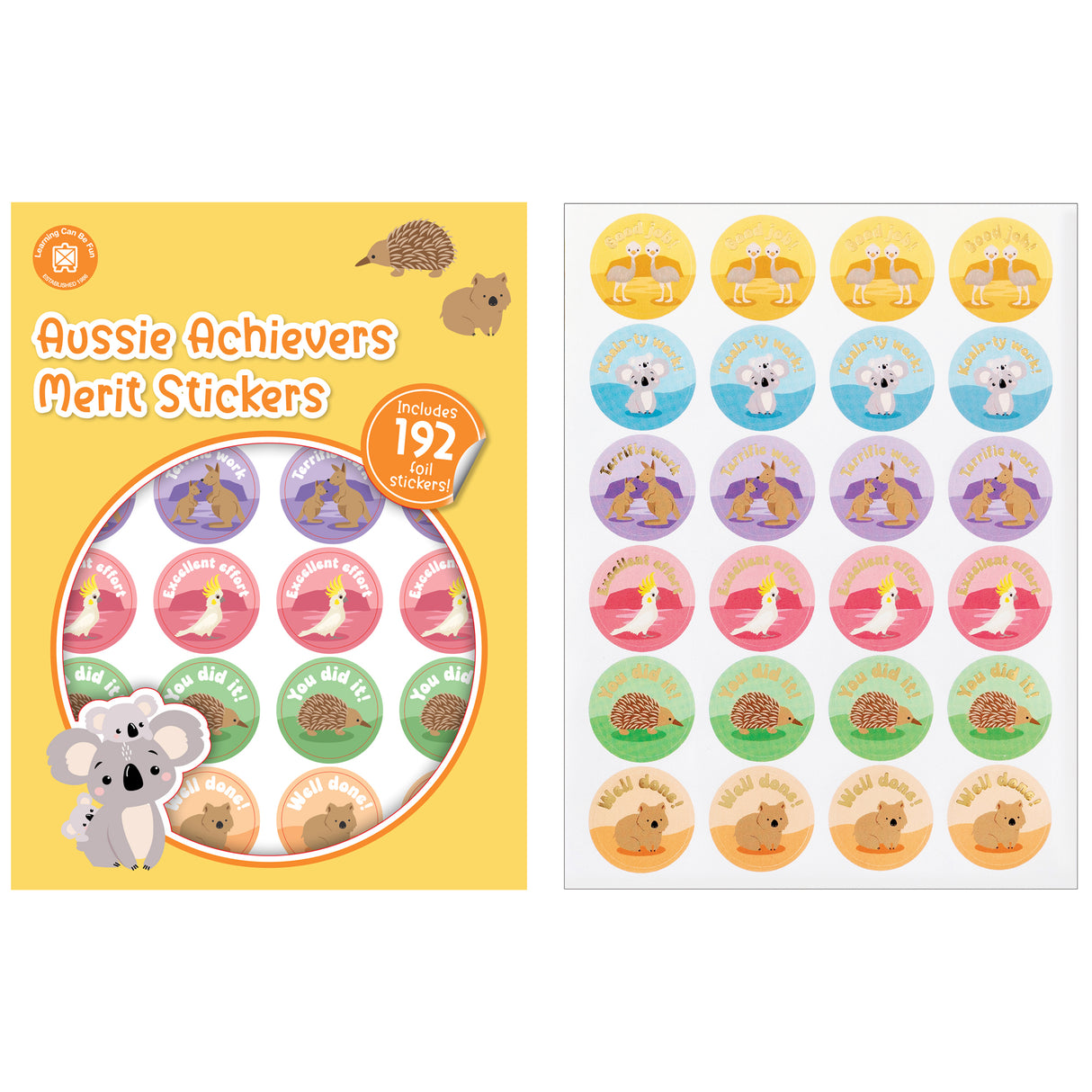 Merit Sticker Books - Zart