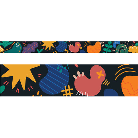 Abstract Borders 90 x 7.5cm Pack of 12 - Zart