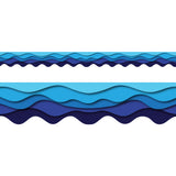 Scallop Border 90cm x 7cm Pack of 12 - Zart