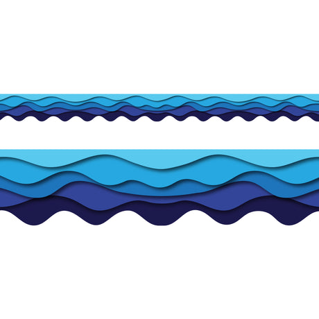 Scallop Border 90cm x 7cm Pack of 12 - Zart