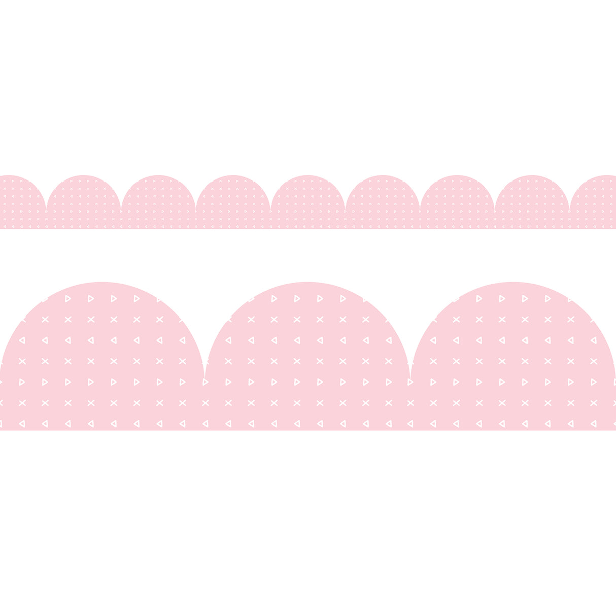 Patterned Scalloped Border - Roll - Zart