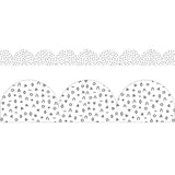 Patterned Scalloped Border - Roll - Zart