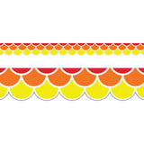 Scallop Border 90cm x 7cm Pack of 12 - Zart