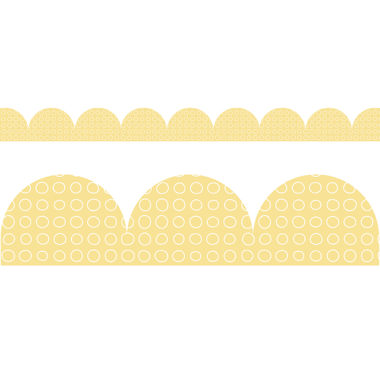 Patterned Scalloped Border - Roll - Zart