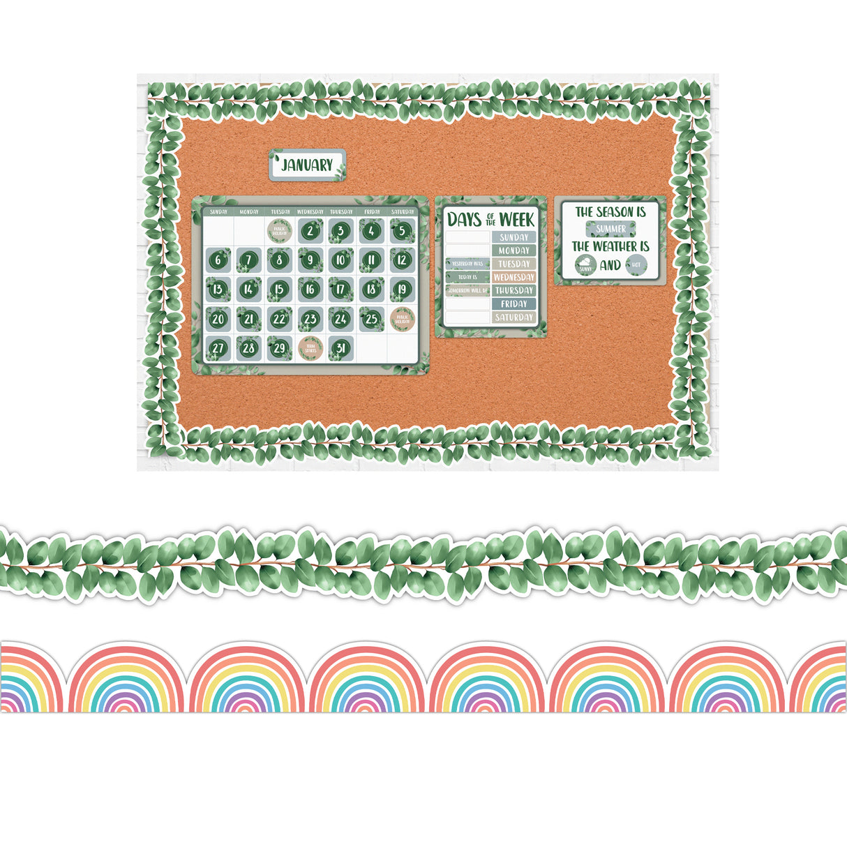 Die-Cut Borders 90cm Pack of 12 - Zart