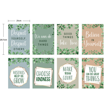 Motivational Posters Set of 8 - Zart