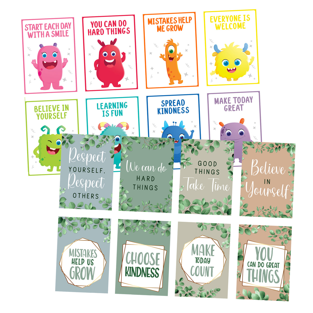 Motivational Posters Set of 8 - Zart