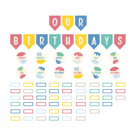 Birthday Bulletin Board Set - Zart