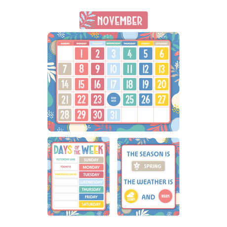 Calendar Bulletin Board Set - Zart