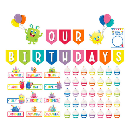 Birthday Bulletin Board Set - Zart