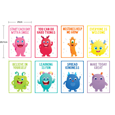 Motivational Posters Set of 8 - Zart