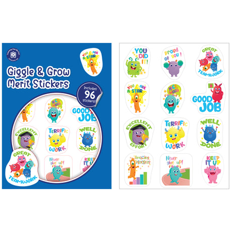 Merit Sticker Books - Zart