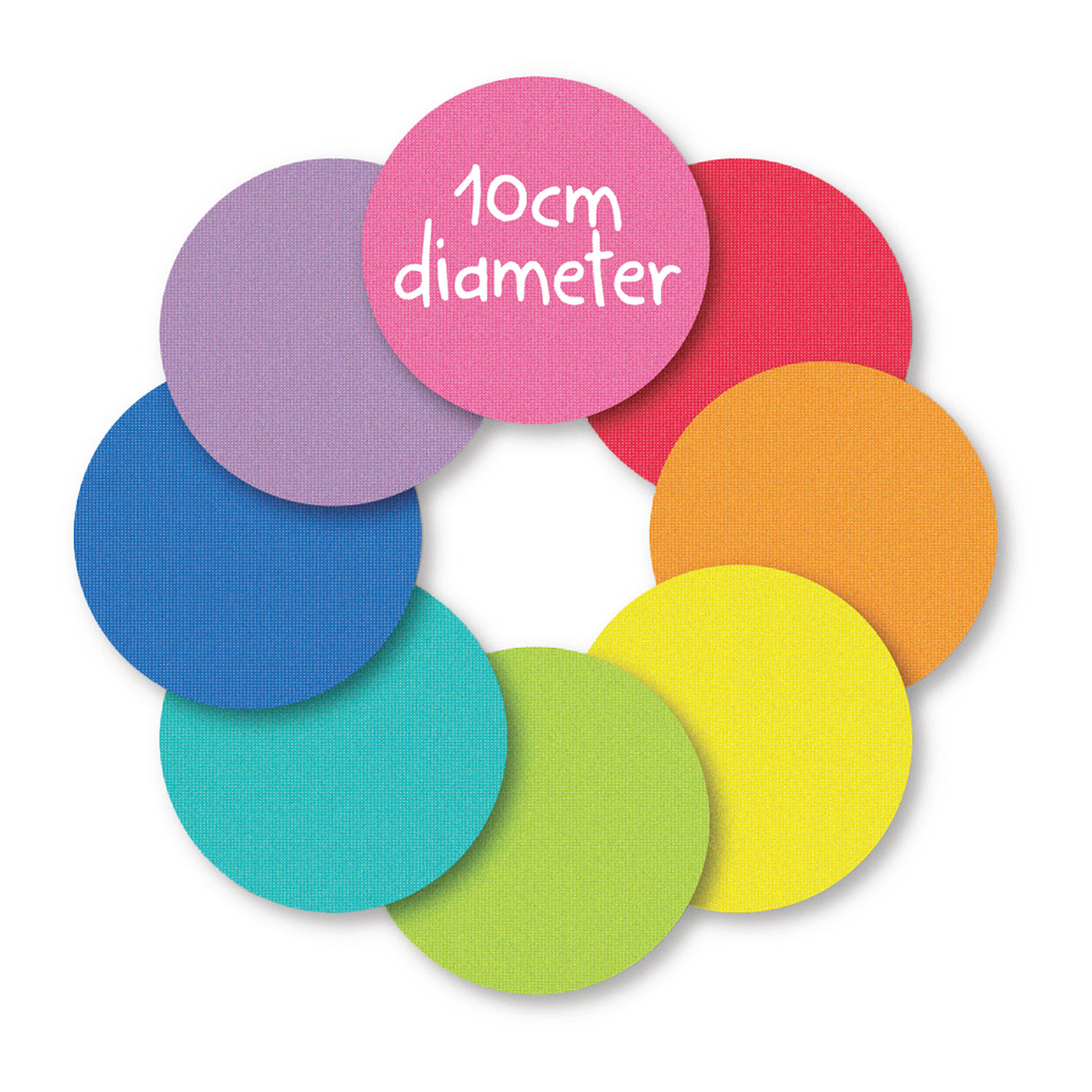 Giggle & Grow On the Spot! Floor Marker Dots Pack of 32 - Zart