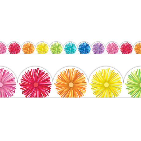 Scallop Border 90cm x 7cm Pack of 12 - Zart