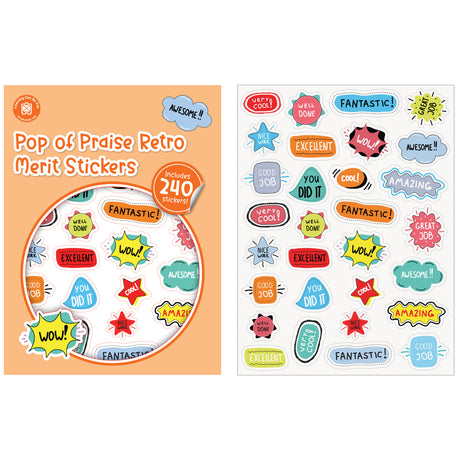 Merit Sticker Books - Zart